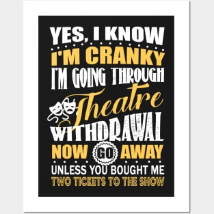 Theatre Withdrawal Tee/Mug Posters and Art